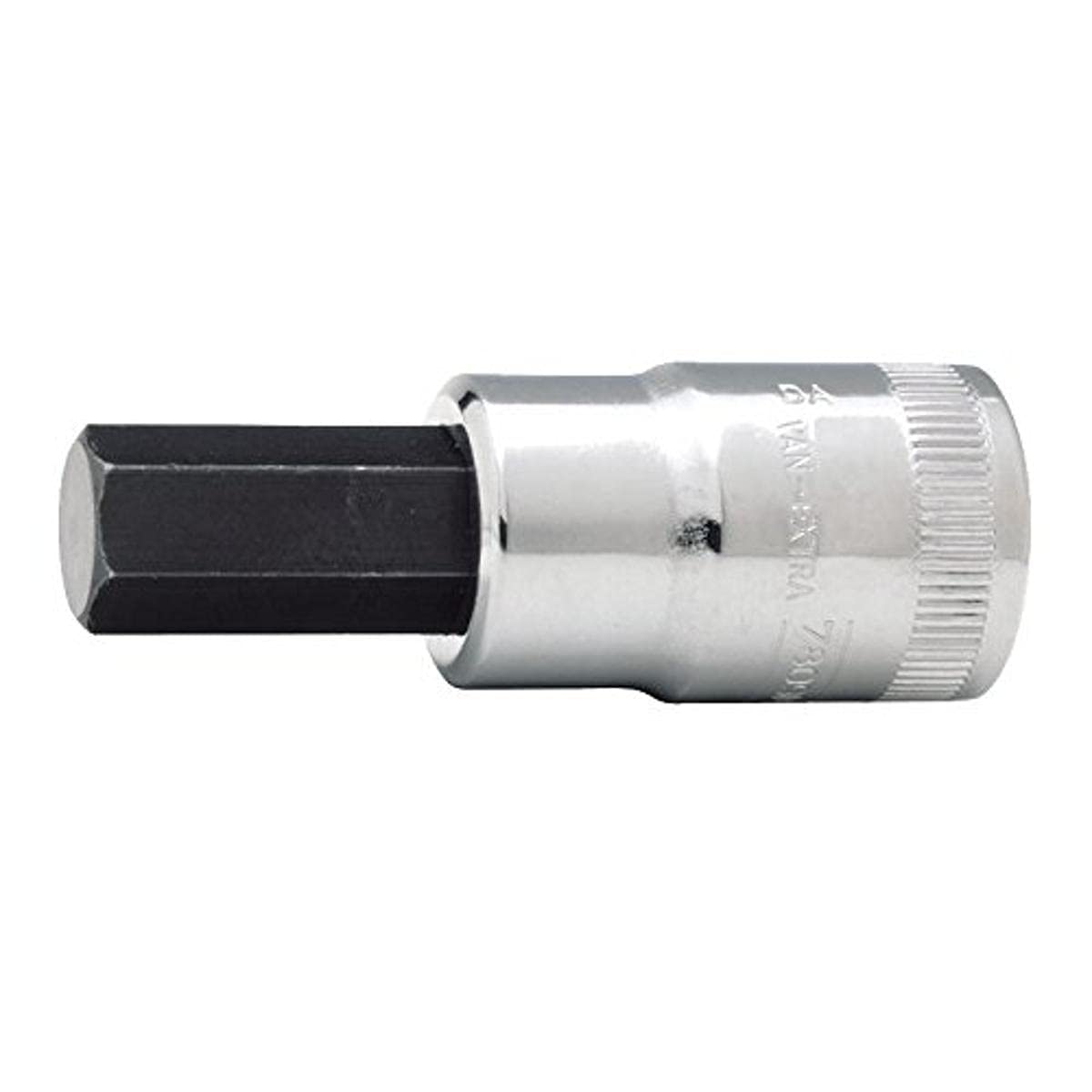 Bahco 7409M-4 Socket Driver for 4 mm Hex Head Screws, Black/Silver, 3/8-Inch