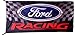 FORD RACING FLAG BANNER 2.5 X 5 ft