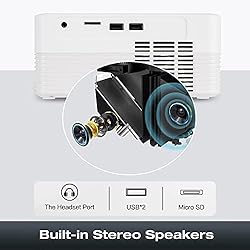 Famishow Smart Projector Android TV 9.0 Built