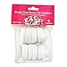 Russian Piping Tips Coupler Set, 4-Pack + 10 Disposable Piping Bags. Single Color Coupler Large Size Icing Nozzles. Quickly Attach and Swap Piping Tips. Includes 4 couplers & 10 Disposable piping bags