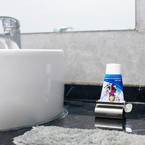 LOVEINUSA 3PCS Toothpaste Tube Squeezers,Stainless Steel Toothpaste Squeezer Tube Squeezer Toothpaste Roller for Extruding Toothpaste Facial Washing Milk Tomato Sauce and Other Tubular Items