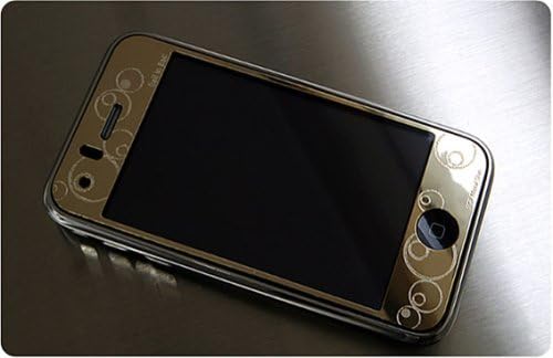 Apple iPhone 3G 24K Gold Luxury Metal Cover Plate (Ball In Ball)