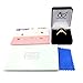 JewelStory 18k Gold Plated AAA CZ Diamond Wedding Ring Set for Women Size 12