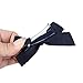 DEEKA 2 Pack Hair Clip Hair Bows Fringe Clip for Little Girls - Solid Navy Blue