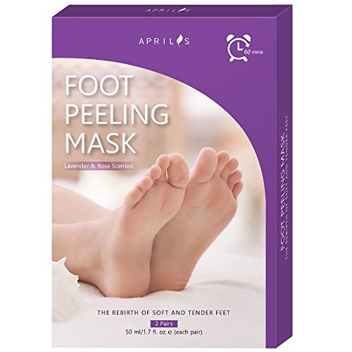 2-Pair Foot Peel Mask, Antifungal Foot Mask for Baby Soft Feet, XL Size Exfoliating Foot Peeling Mas