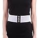 Womens Wide Elastic Waist Belt for Dresses Waistband Trimmer Stretch Cinch Belt