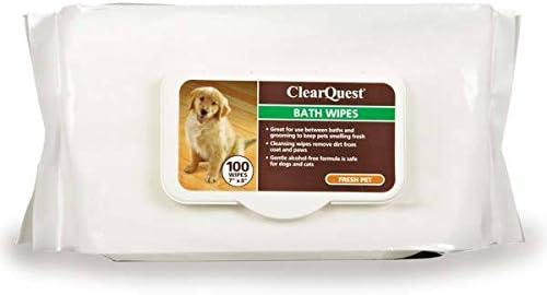 pet bath wipes
