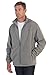 Gioberti Mens Full Zip Polar Fleece Jacket, Gray, Medium