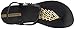 Ipanema Women's Deco Flat Sandal, Black/Gold, 9 M US