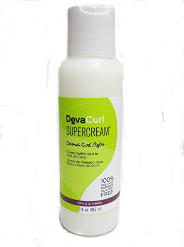 Deva Concepts Devacurl Supercream Coconut Curl Styler Cream, 3 Ounce