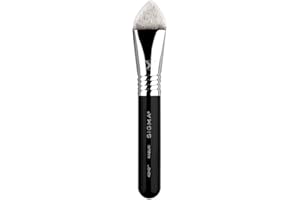 Sigma Beauty 4DHD Kabuki Brush – Pyramid-Shaped Kabuki Makeup Brush for Blending Concealer and Powder on Spots, Scars, Crevices and Under Eye - Offers Precise Application & Detailed Coverage