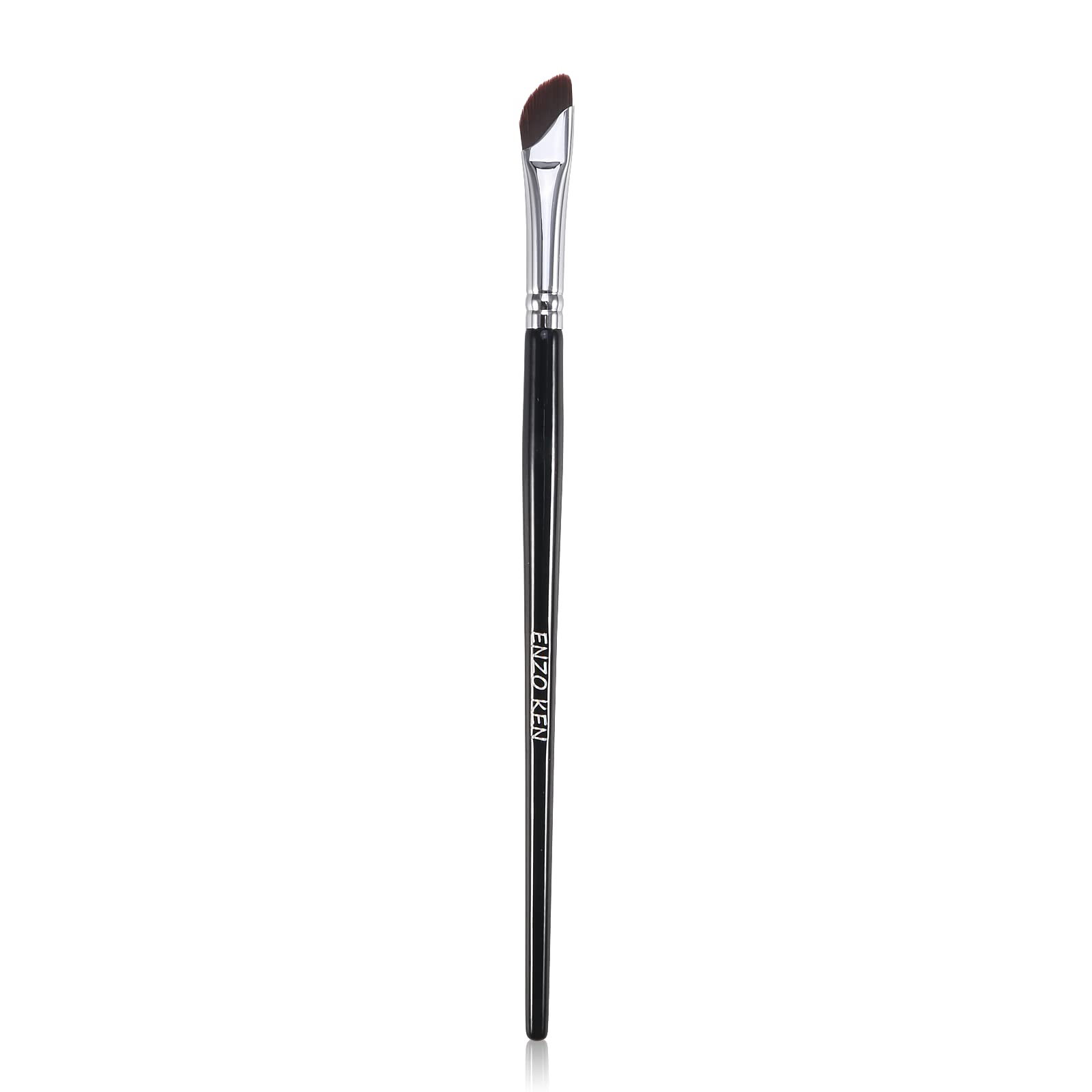 ENZO KEN Flat Angled Eyebrow Brush, Fine Angled Eyeliner Brush, Flat Eyebrow Brushes, Brow Brush, Winged Eyeliner Brushes - Black, 183B — image 1