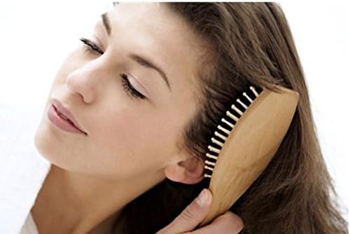 Wooden Vent Paddle Brush Keratin Care Spa Massage Antistatic Hair Comb by SAMSHOPPING2465