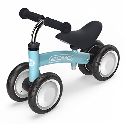 GOMO Sprout Balance Bike 1 Year Old, Baby Balance Bike 1+ Year Old, Gift for 1 Year Old Boy & Girls, Baby Scooter for 1-2years Toddler Balance Bikes (Blue)