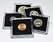 Hobbymaster 25 Assorted BCW Coin Snap Holders, 5 Different Sizes