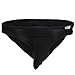 FEESHOW Men's Soft Long Sheath Sleeve Bikini Briefs Pouch Underwear G String Thongs