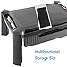 Adjustable Monitor Stand Riser Printer Shelf with Pull Out Drawer, Pen Storage Slot, Cable Management, Hold up to 22lbs Computer, Laptop, iMac, Desk Organizerthumb 4