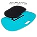 Honey-Can-Do TBL-03539 Portable Laptop Lap Desk with Handle, Blue, 23 L x 16 W x 2.5 H