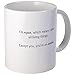CafePress I'm Vegan, You're An Asshole. Mug Unique Coffee Mug, Coffee Cup