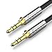 Honstek 3.5mm Audio Cable (4ft / 1.2m) AUX Cable for Headphones, iPods, iPhones, iPads, Speaker and More