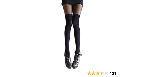 mock thigh highs