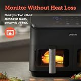 COSORI Dual Air Fryer 8.5L 8-In-1 Twin Baskets Sync Cook Finish view 11