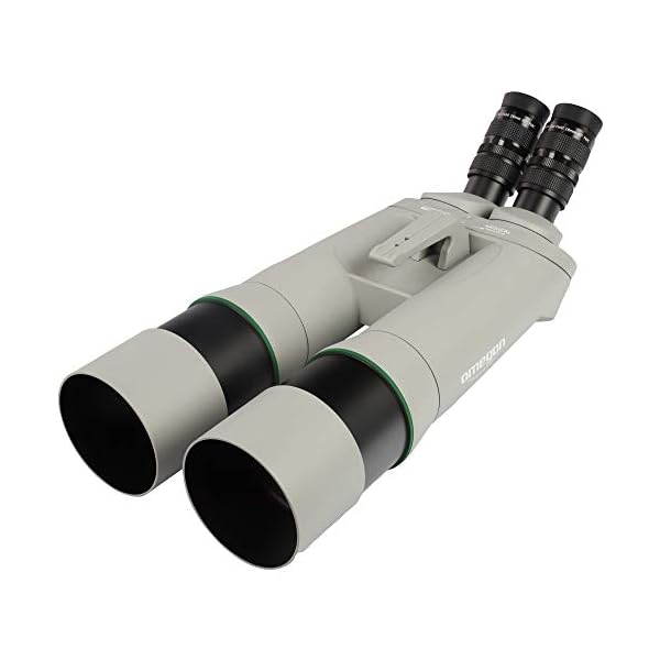 Omegon Fernglas Brightsky 26x82 45° inklusive Gabelmontierung Neptune mit Mittelsäule und Stativ – Bild 3