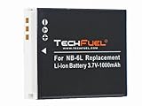 Canon PowerShot SD1300 IS Digital Camera Replacement Battery - TechFuel Professional NB-6L Battery