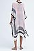 Moss Rose Women's Beach Cover up Swimsuit Kimono with Bohemian Floral Print, Loose Casual Resort Wear