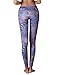 Yogareflex Women's Active Printed Yoga Leggings Pants Hidden Pocket (XS-2XL)