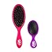 Wet Brush Original Strawberrylicious Combo - Pink and Purple - Exclusive Ultra-soft IntelliFlex Bristles - Glide Through Tangles With Ease For All Hair Types - For Women, Men, Wet And Dry Hair