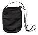 eagle creek TRAVEL GEAR Women's Undercover Silk Neck Wallet, Black, One Size