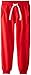 Southpole Boys' Big Active Basic Jogger Fleece Pants, Red, Medium / 10-12