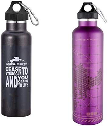YouDe Vacuum double layer stainless steel Sports Water Bottle 600ml