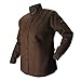 BSX AngelFire Women's Flame-Resistant Welding Jacket - Chocolate, Size Medium