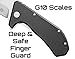 Off-Grid Knives Hawkbill Collection Titanium Nitride EDC Folding Pocket Knife