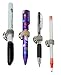 STEELAID Pen Holder Clips Self Adhesive Adjustable to fit Pen Markers,Art Pencils,Fine Point Dry Erase Markers, Valentine's Day Gifts for Dad Under 10 Dollars (4 pack)