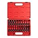 Sunex 2637, 1/2" Drive Master Impact Hex Driver Set, 20Piece, SAE/Metric, 1/4" - 3/4", 6mm - 19mm, Cr-Mo Steel, Dual Size Markings, Heavy Duty Storage Case, Meets ANSI Standards primary