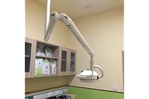 TDOUBEAUTY Worldwidely Popular and Upgraded 36W Ceiling Mounted LED Surgical Medical Exam Light Shadowless Cold Light with 800mm Aviliable