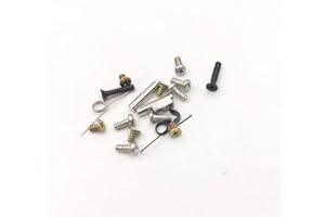 For Nintendo DS Lite Screws Set with L R Springs Replacement for NDSL Repair Screws