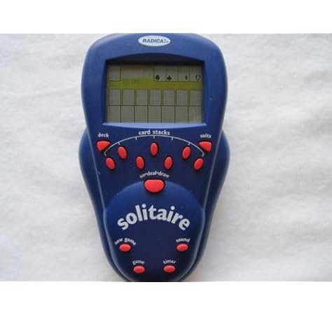 radica solitaire handheld game 2000