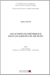Les  actions de préférence dans les groupes de sociétés