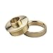POWERTEC Router Guide Bushing Solid Brass 5/8