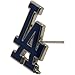 Aminco Los Angeles Dodgers Logo Post Earrings