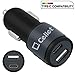 Cellet Made 10 Watt (2.1 Amp) Dual USB-A, USB-C Port Car Charger Compatible for Apple iPad Pro 11-inch, Pro 12.9-inch - Black (Cable is not Included)