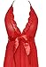 COSWE Women's Halter Sexy Lingerie Babydoll with G-string