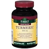 Finest Nutrition - Turmeric - Heart Health - 500 Mg - 150 Caplets