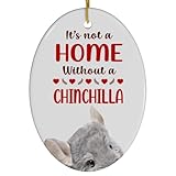 Blue Diamond Chinchilla Christmas Ornament 2024