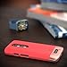 Motorola Droid Turbo 2 Case, Encased (SlimSHIELD Edition) Ultra Slim Cover (Full Coverage) Hybrid Slider Shell (Coral Pink)