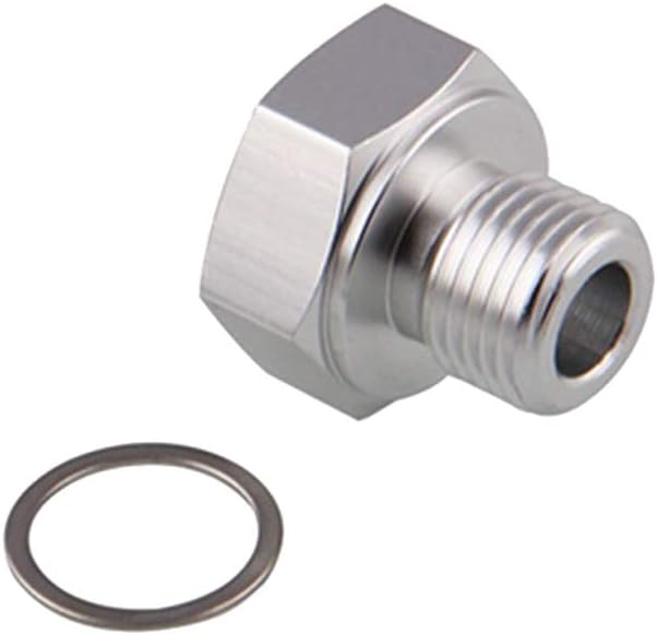 Loriver Oil Pressure Sensor Adapter LS Engine Swap Male M16x1.5 Female 1/8 NPT LS1 LS vb